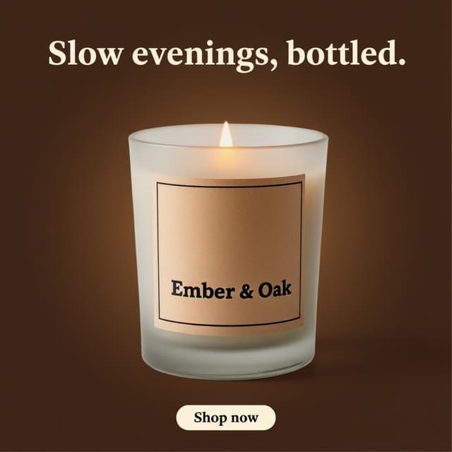 Candle ad