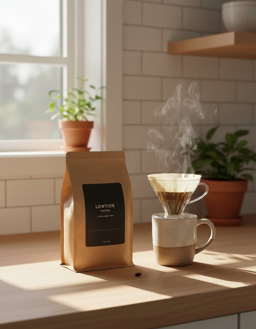 Coffee ad made by advrt